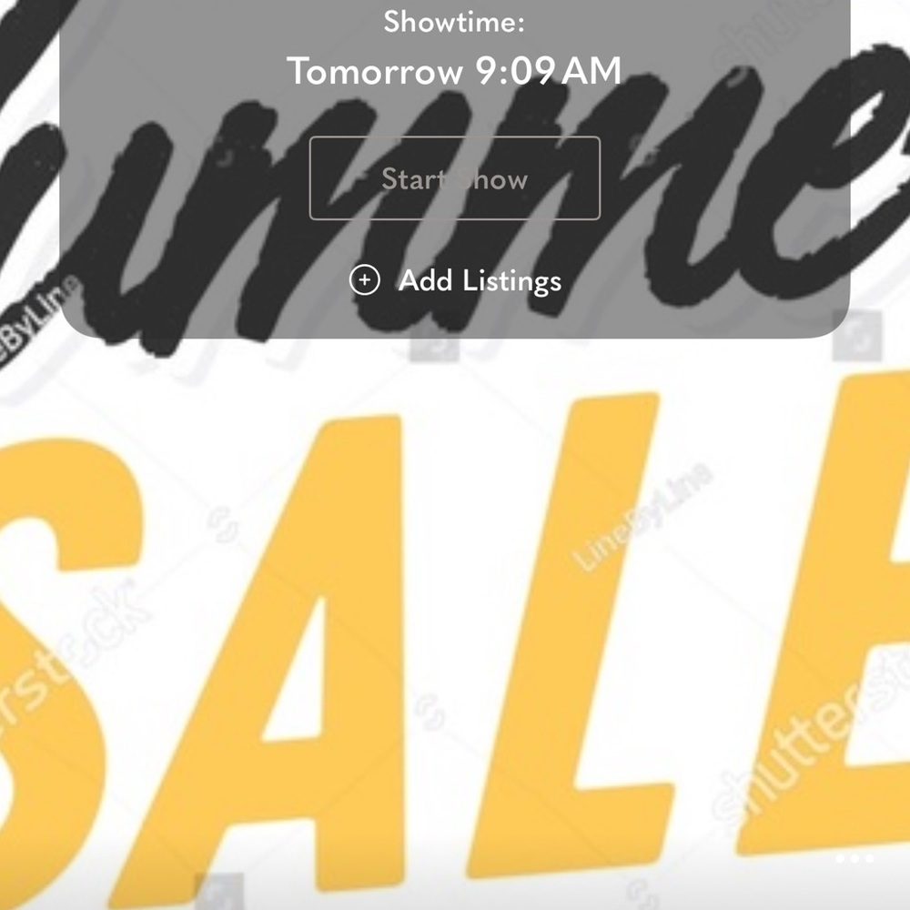 Sale Graphic Tee or Print - Yellow & Black Text